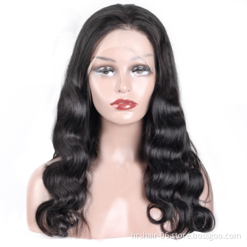 Wholesale Body Wave Transparent Full Lace Front Human Hair Wigs Chinese Hair For Black Women Frontal Wig